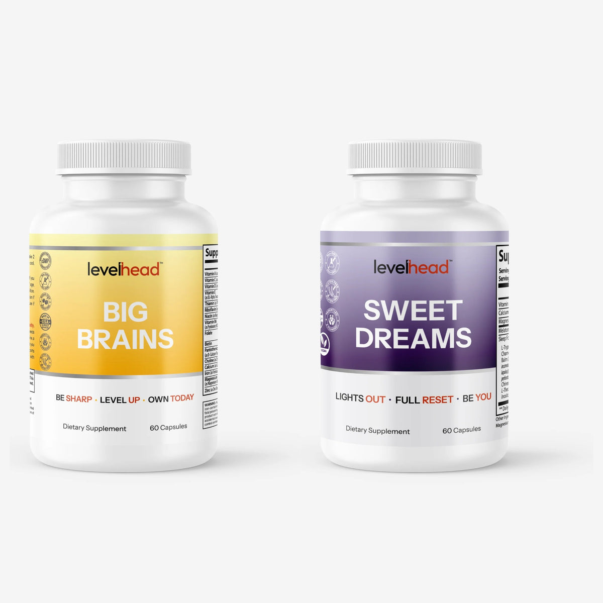 Levelhead AM/PM Bundle: Big Brains and Sweet Dreams